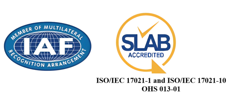 ISO 45001 Accreditation logo IAF Fina - خانه